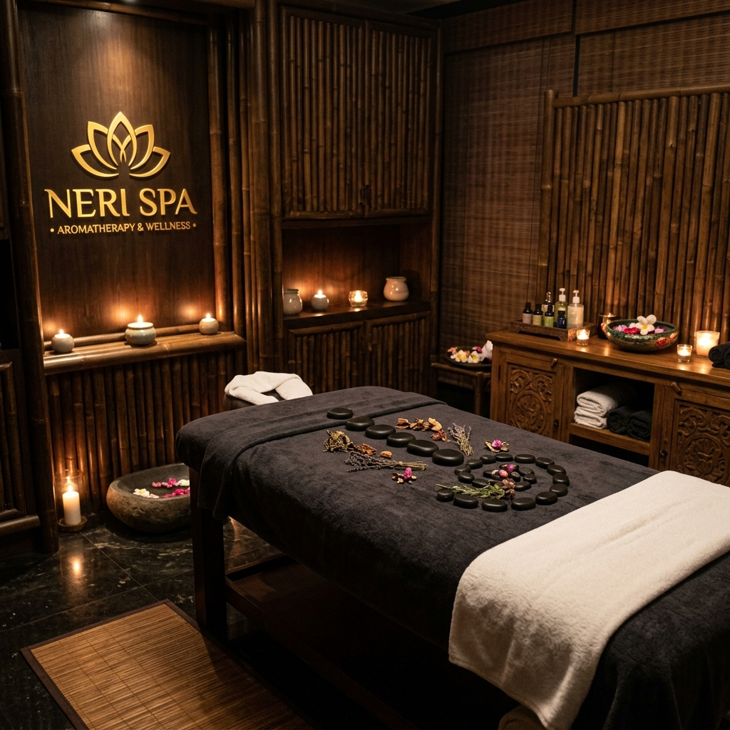 Neri Spa dinlenme ve ikram alanı - İzmir