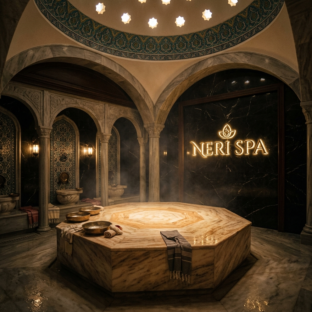 Neri Spa otantik Türk hamamı ve göbek taşı - İzmir